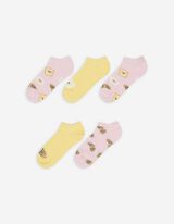 Calze sneakers - Confezione da 5 pezzi