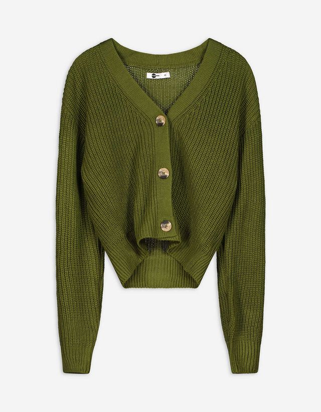 Cardigan - grün