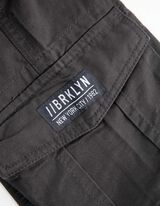 Cargo nohavice - Straight Fit - tmavoseda