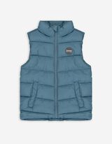 Prešit brezrokavnik - Aplikacija - modra