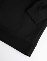 rozpinana bluza - jednokolorowy - czarny