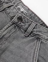 Jeans - Straight Fit - grau