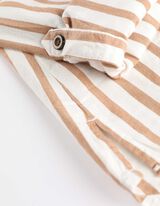 bluzka koszulowa - dekolt serafino - bez