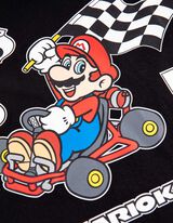 Tričko s dlhými rukávmi - Super Mario - tmavoseda