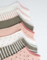 Calze sneakers - Confezione da 7 pezzi