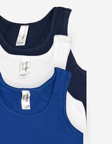 Canottiera - Confezione da 3 pezzi - blu scuro