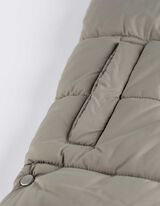 Vesta lungă - Fantă laterală - Verde inchis