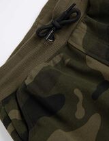 Bėgiojimo kelnės - Įvertas rai&scaron;telis apačioje - tamsiai zalias