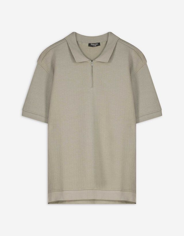 Poloshirt - Polokragen - hellgrün
