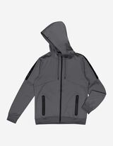 Sweatvest - Capuchon - grijs
