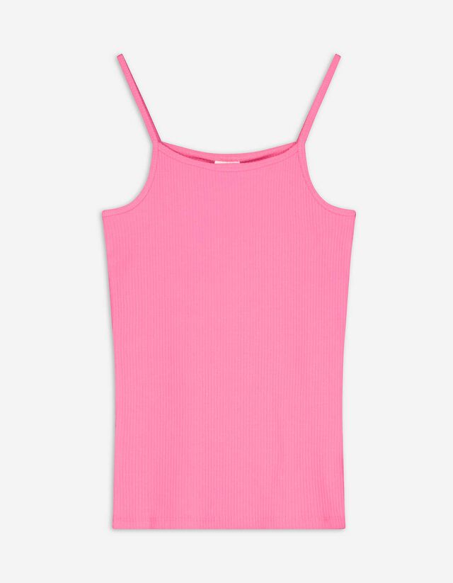 Top - Stretchanteil - pink