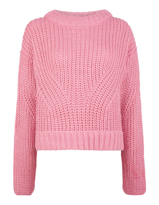 Damen Pullover aus Rippenstrick