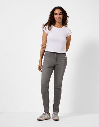 Jeans - Skinny fit - grijs