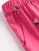 Hose - Allover-Print - pink