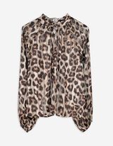Blouse - Luipaardprint - beige