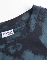 Langarmshirt - Print - dunkelblau