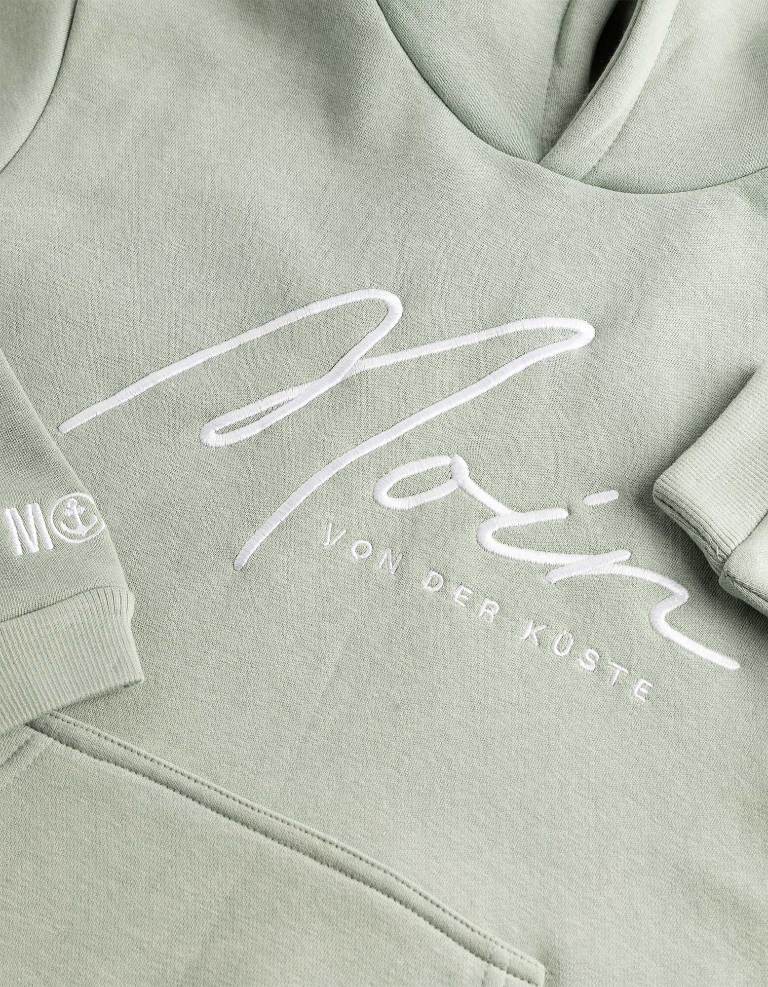 Sweatshirt - Print - Hellgr&uuml;n