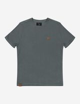 T-shirt - Grosse maille - Vert fonc&eacute;