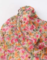 bluzka - Szyfon - bialy