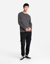 Mar&scaron;kinėliai ilgomis rankovėmis - Laisvo stiliaus - tamsiai pilkas