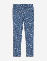 Jeggings - Vita elasticizzata - blu
