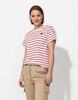 Majica kratkih rukava - vezivanje - crvena