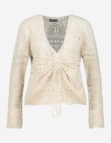 Damen Pullover - Lochspitze