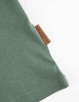 Majica kratkih rukava - Džep na grudima - zeleno