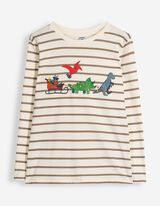 Longsleeve - Kerst - Beige
