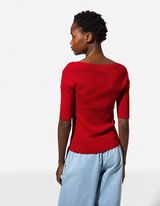 Pleten&aacute; ko&scaron;ile - Směs s visk&oacute;zou - cervena