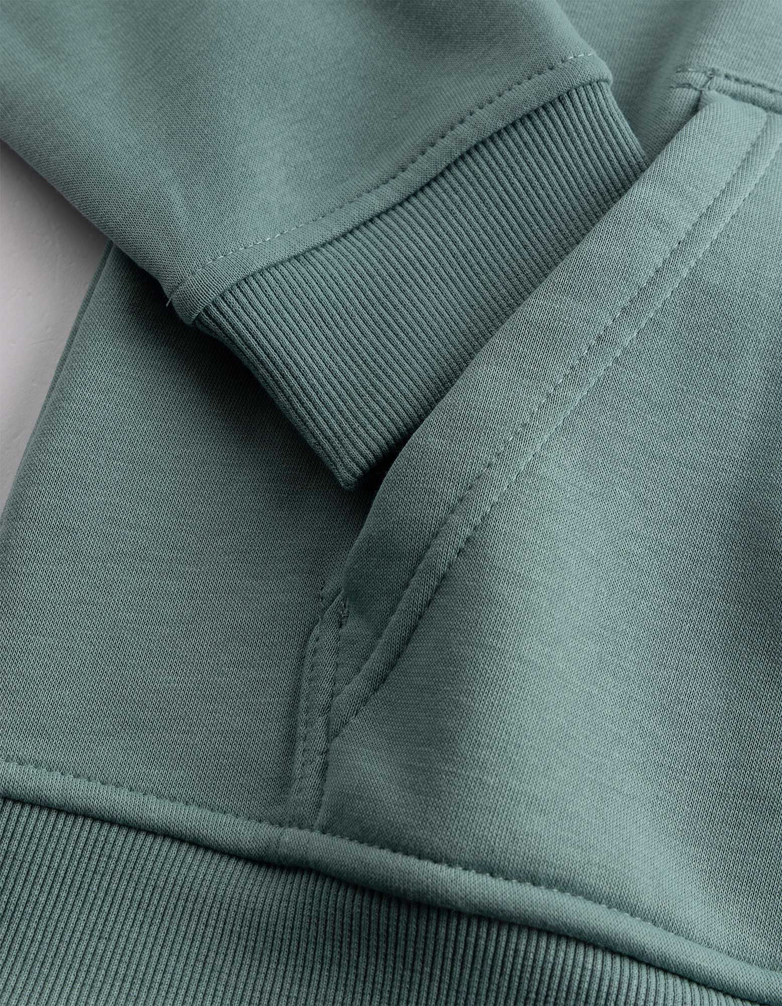 Sweatshirt - Kapuze - T&uuml;rkis