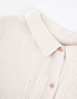 Kleit ja retuusid - musliinkangas - beezh