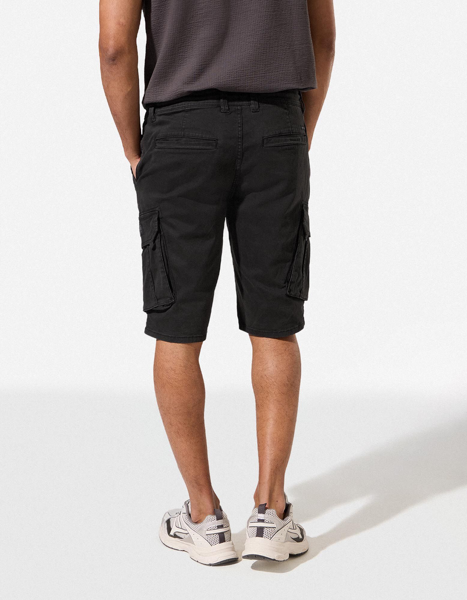 Short cargo - Pantalon cargo - noir