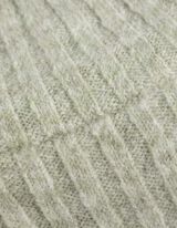 Pulover - Gulerul de tip stand-up - Verde