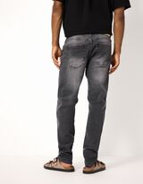 Jeans - Straight fit - grijs