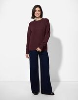 Pullover - Maglia - lilla scuro