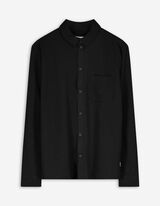 Hemd - einfarbig - schwarz