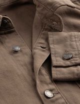 Veste chemise - Coton - beige