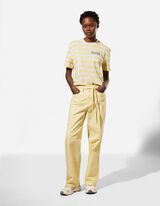 T-Shirt - Frontprint - gelb