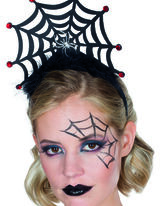 Haarreif - Halloween - schwarz