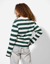 Hosszú ujjú póló - Csíkos - feher