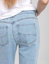 Pantalone 3/4 - Rastegljivo - svetlo-plava