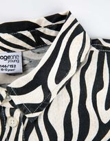 Overhemdblouse - Geknoopt detail - beige