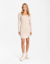 Strickkleid - Viskose-Mix