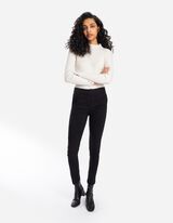 Tričko s dlh&yacute;mi ruk&aacute;vmi - Rebrovan&aacute; &scaron;trukt&uacute;ra - bezova