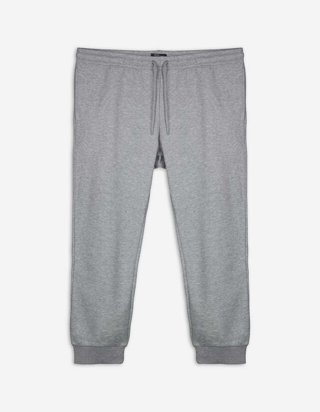Jogginghose - einfarbig - hellgrau