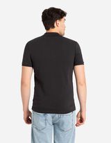 Tricou polo - Patch de etichetă - Gri inchis