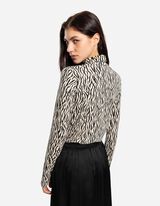 Hossz&uacute; ujj&uacute; felső - Viszk&oacute;zkever&eacute;k - feher