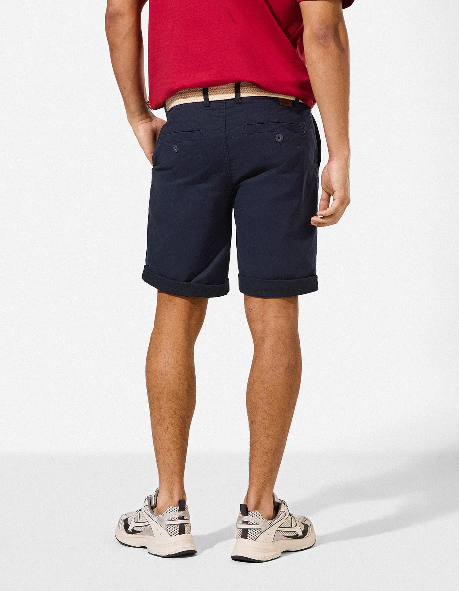 Short - Serg&eacute; - Bleu fonc&eacute;