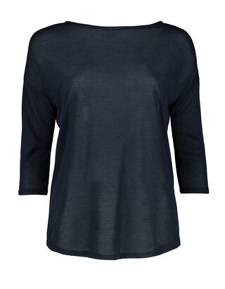 Damen Langarmshirt mit gekreuzten Riemen